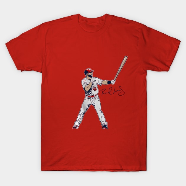 Paul Goldschmidt Superstar Pose T-Shirt by KraemerShop